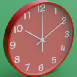 ikea_clock_pluttis_28_red