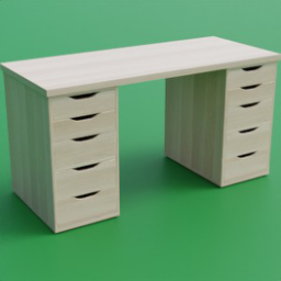 ikea_desk_lagkapten_alex_drawers_140x60_oak