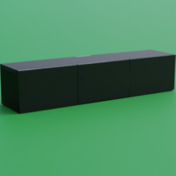 ikea_tv_unit_besta_3_doors_180x42x38_black_glossy