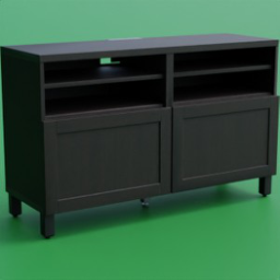 ikea_tv_unit_besta_doors_120x42x74_dark_wood_frame