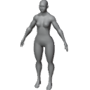 FemaleMuscularBaseMesh