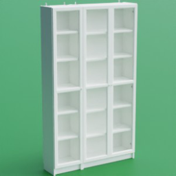 ikea_bookcase_billy_doors_120x30x202_white_glass