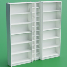 ikea_bookcase_gnedby_200x28x202_white