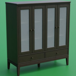 ikea_cabinet_idanas_121x50x135_dark_brown_glass