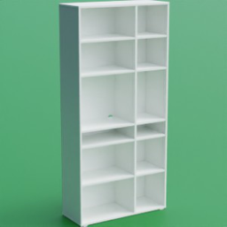 ikea_bookcase_vihals_95x37x200_white