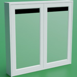 ikea_wall_unit_enhet_mirror_100x15x95_white