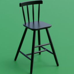 ikea_child_chair_agam_black
