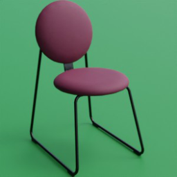 ikea_chair_manhult_red