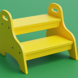 ikea_child_stool_trogen_yellow