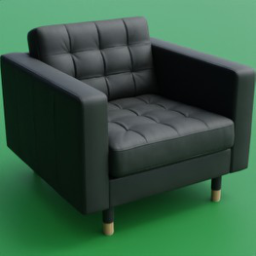 ikea_armchair_landskrona_black