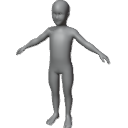 KidMaleBaseMesh
