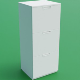 ikea_office furniture_galant_drawers_51x120_white