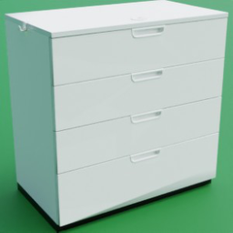ikea_office furniture_galant_drawers_80x80_white