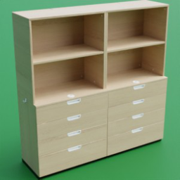 ikea_office furniture_galant_drawers_shelves_160x160_oak