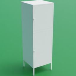 ikea_office furniture_hallan_2_doors_45x47x142_white