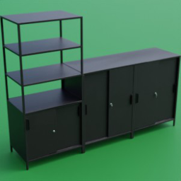 ikea_office furniture_trotten_doors_240x180_black
