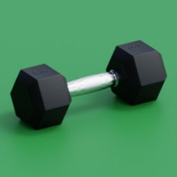 technogym_hexagon_dumbbell_15lb