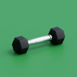 technogym_hexagon_dumbbell_5lb