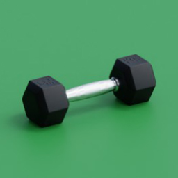 technogym_hexagon_dumbbell_7lb