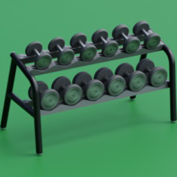 technogym_urethane_dumbbells_6_pairs