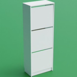 ikea_shoe_cabinet_bissa_3_compartments_49x28x135_white