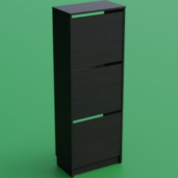 ikea_shoe_cabinet_bissa_3_compartments_49x28x135_wood