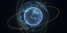 Hologram Earth Animated 02