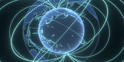 Hologram Earth Animated 04