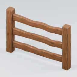 FenceThreeRails