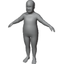FatKidMaleBaseMesh