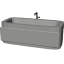 BA04_Wall_Adjacent_Bathtub
