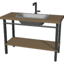 BA22_Console_Vanity_With_Shelf
