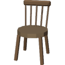 KI09_Low_Poly_Windsor_Chair