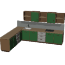 KI16_Left_Corner_Kitchen_Open_Shelves