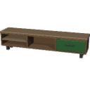 LI32_TV_Unit_Open_Shelves_And_Drawer