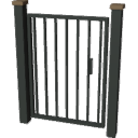 OD29_Vertical_Bar_Pedestrian_Gate