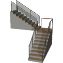 ST07_Left_Turn_Solid_Staircase