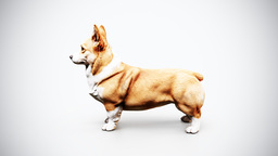 Welsh Corgi Pembroke Rigged