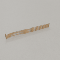Fence, cardboard