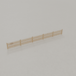 Fence, ice cream sticks