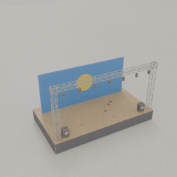 Festival stage