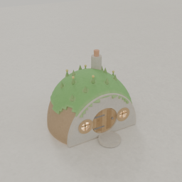 Grass igloo
