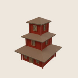 Pagoda roofs