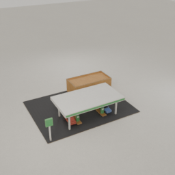 Petrol station