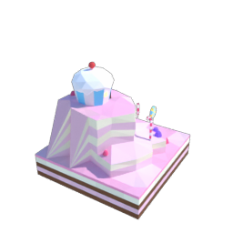 Candy square tile