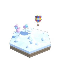 Clouds hex tile