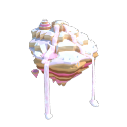 Cream bare island