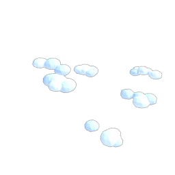 Drifting clouds