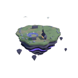Graveyard bare island