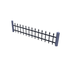 Iron fence